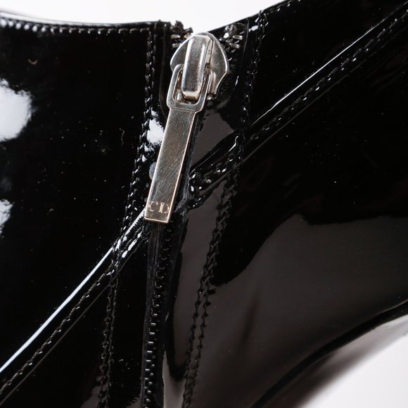 Dior Patent Leather Stiletto Bootie - Picture 8 of 9